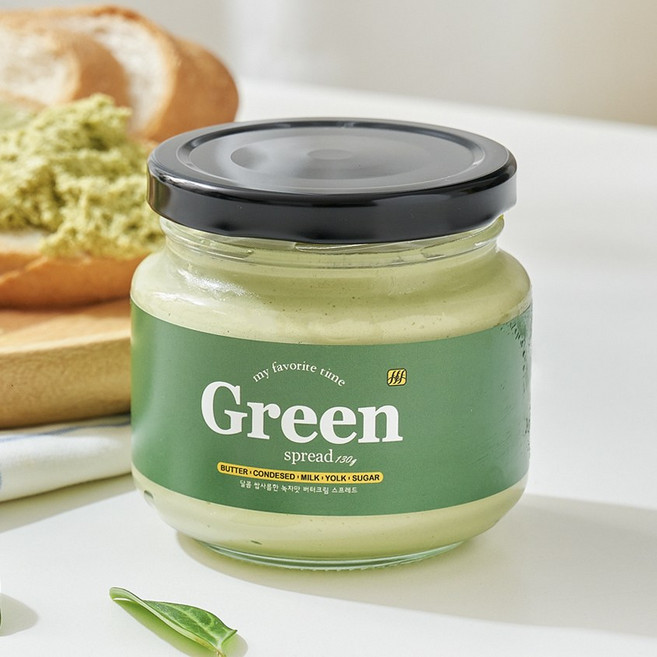 프프프 말차 스프레드 잼 달콤한 맛, 2개, 130g