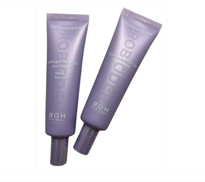 바이오힐보 프로바이오덤 콜라겐 톤업 선크림 SPF50 50ml 2개, 49.9ml