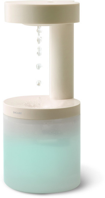 디큐브 거꾸로 물멍 무드등 가습기, 샌드 베이지 - 단품