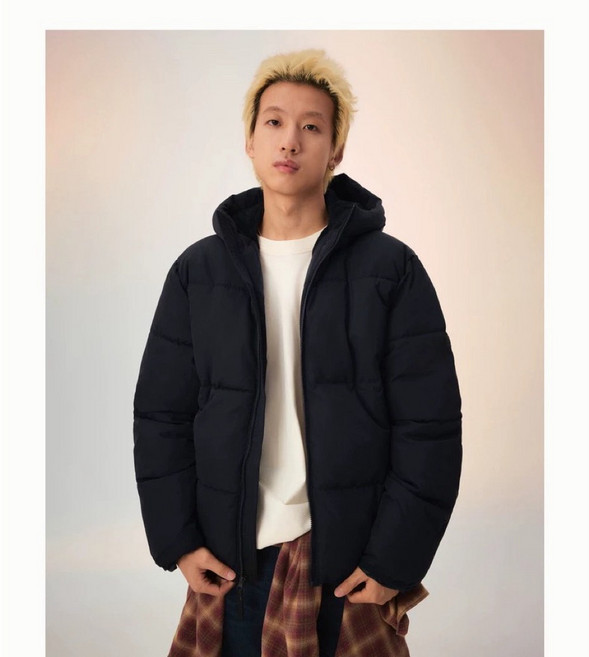 Hollister 保暖禦寒連帽棉服外套 男版