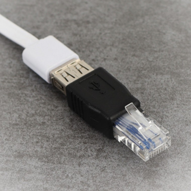 USB RJ-45 젠더 랜선변환 랜선젠더 USB유선랜 USB랜젠더 USBTOLAN, 1개