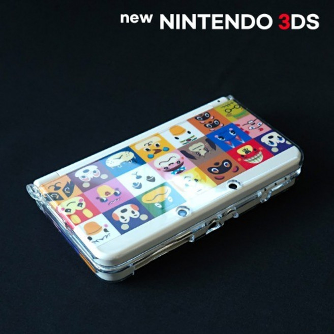 닌텐도 new 3DS 뉴삼다수 크리스탈 보호 커버, 투명, 1개, 투명