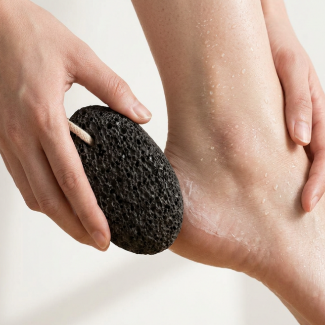 헤네시스 발바닥 뒷꿈치 각질제거 돌, 150g, 1개, 1개입