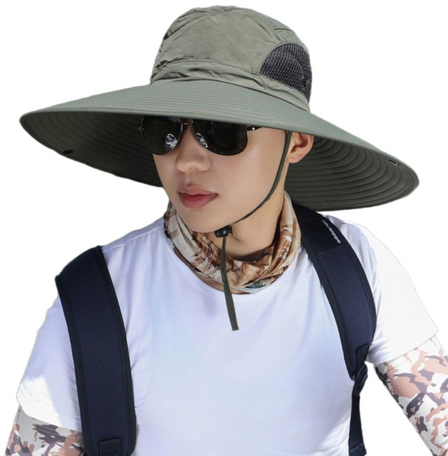 사계절필수 uv차단 모자 챙모자 캠핑 낚시 등산