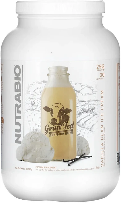 몸관리하세요 겨울입니다 NutraBio 목초 사육 분리유청단백질 바닐라빈 아이스크림 907g(2lb) 특별관리진행, NutraBio목초사육분리유청단백질바닐라빈아이스크림90, 907g, 1개 - 쿠팡