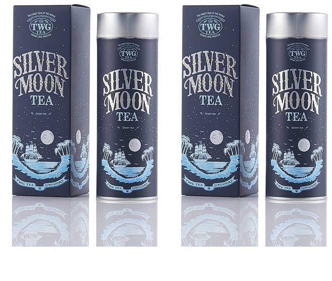 TWG 실버문 틴케이스 Silver Moon Tea 100g 2개, 1개