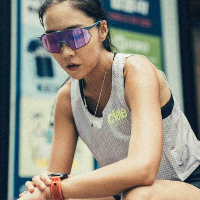 백퍼센트 100프로 하이퍼크래프트SQ 사틴스톰메탈릭 퍼플미러렌즈 야구 러닝 자전거 스포츠 고글, 1개