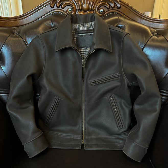 남성 자켓 리얼가죽 가죽자켓 바람막이 레더자켓 소가죽 외투 점퍼 캐주얼