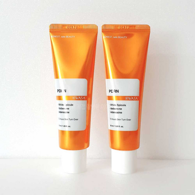 HWASA 피디알엔 화이트 스피클 크림, 50ml, 2개