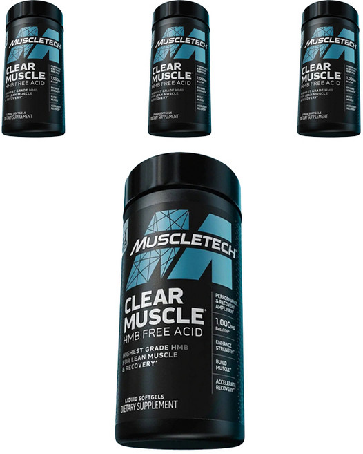 Muscletech Health 增肌蛋白HMB軟膠囊 1000mg, 42顆, 4罐