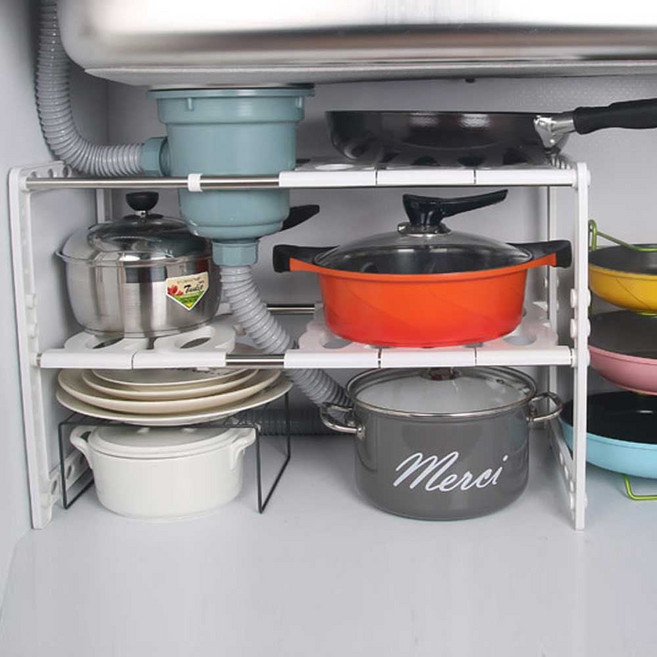 싱크대 하부장 후라이팬 냄비 정리 이사 주방 수납kyu4+5pmX