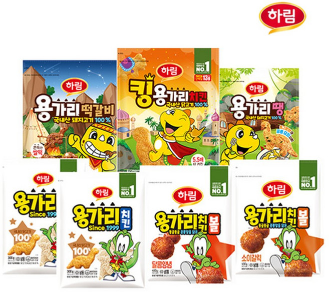 하림-용가리 선물세트 하림의 인기간식 용가리 종합선물세트