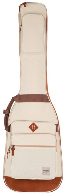 네네 베이스기타 케이스 가방 긱백 (아이보리), 1개
