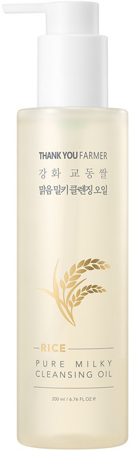 강화 교동쌀 맑음 밀키 클렌징 오일, 1개, 200ml