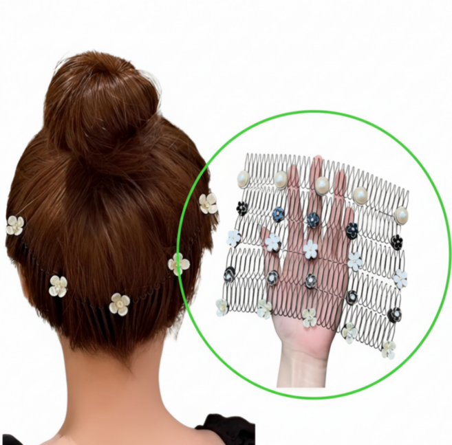 디파인컴퍼니 올림머리 잔머리 정리 고정핀