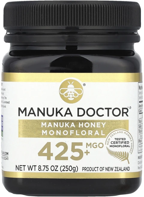 마누카닥터 마누카 꿀 Monofloral MGO 425+ 250 g(8.75 oz), 425 + MGO, 1개, 250g - 쿠팡