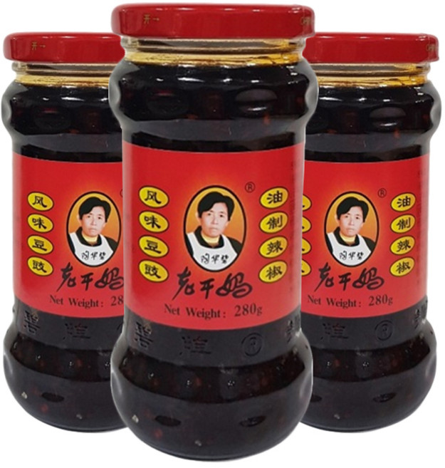 라오깐마 펑웨이도츠 중화요리 소스, 3개, 280g