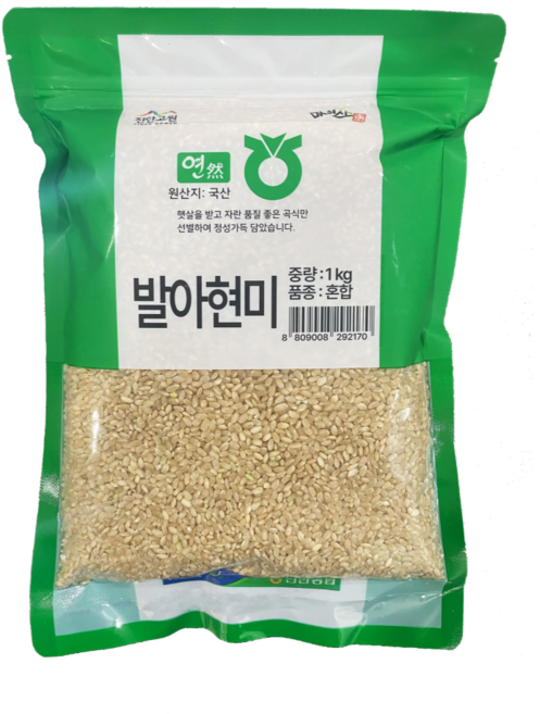 진안농협 마이산 국산 발아현미 1kg, 1개
