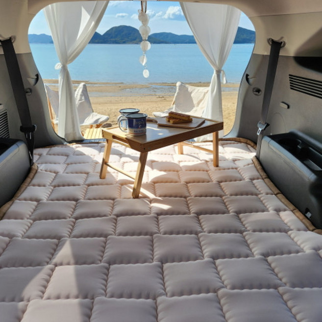 코끼리 차박매트 폭스바겐 카크닉 스텔스차박, 티구안 올스페이스2세대(2016~)/5인/딥그레이