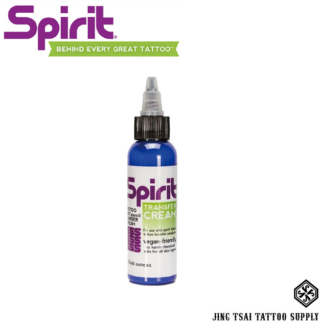 現貨快速出 美國原廠進口正版Spirit刺青紋身轉印膏4盎司/Spirit紋身轉印膏/刺青紋身轉印膏/強力轉印膠, 1個, 4盎司