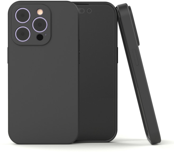 핏케이스 스퀘어젤리 사각 아이폰 케이스