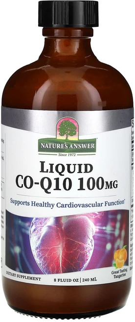 새해 첫좋은선물 Nature's Answer 액상 Co-Q10 탠저린 100mg 240ml(8fl oz) 제대로 할인합니다, NaturesAnswer액상CoQ10탠저린100mg24, 1개, 240ml - 쿠팡