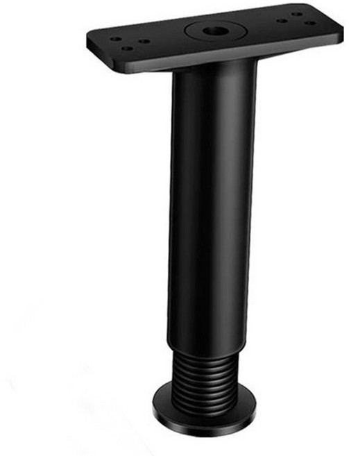 아이베란다 가구용 높이조절 싱크대다리 조절발, 06.침대보강조절발 D(180-340mm)OC, 1개, 검정