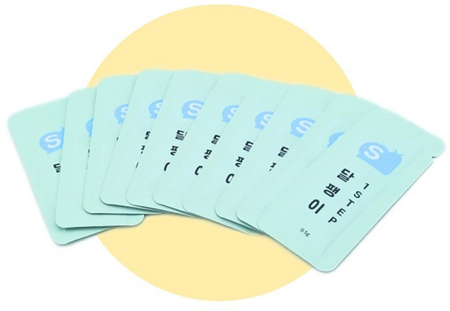 코코 뷰티 스노우 달팽이 속눈썹 펌제 1제 (10개입), 1개