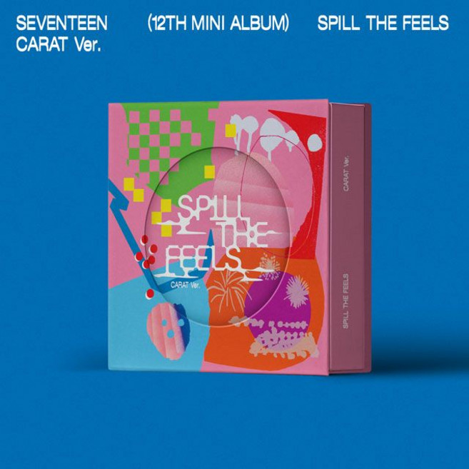 SEVENTEEN 세븐틴 앨범 SPILL THE FEELS CARAT VER. / 버전 랜덤 발송, CARAT Ver.(버전 랜덤발송)