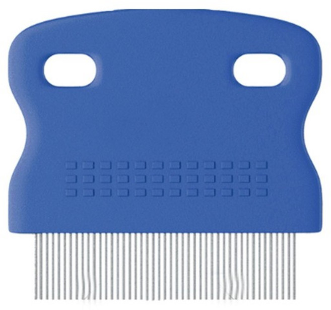 강아지 안면 눈꼽 참빗 색상랜덤 M 1P 얼굴 털관리, 상세설명 참조, 1개