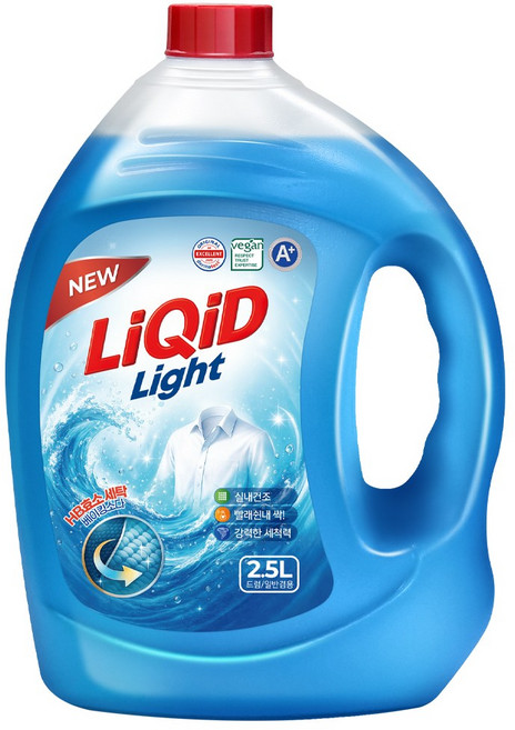 액체세제 리퀴드 베이킹소다 세탁세제, 1개, 2.5L