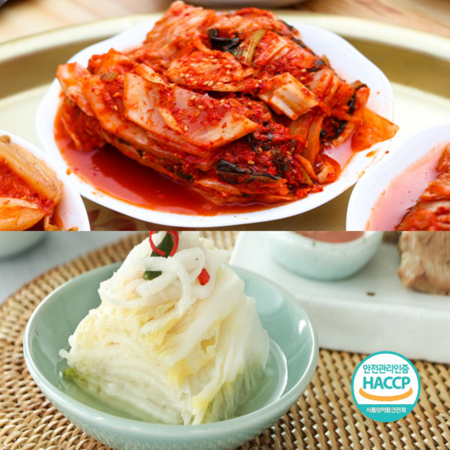 Fresh 국내산김치 봉화청량산 별미김치세트 (포기 5kg+백김치 5kg) 아이스박스포장, 1개, 10kg