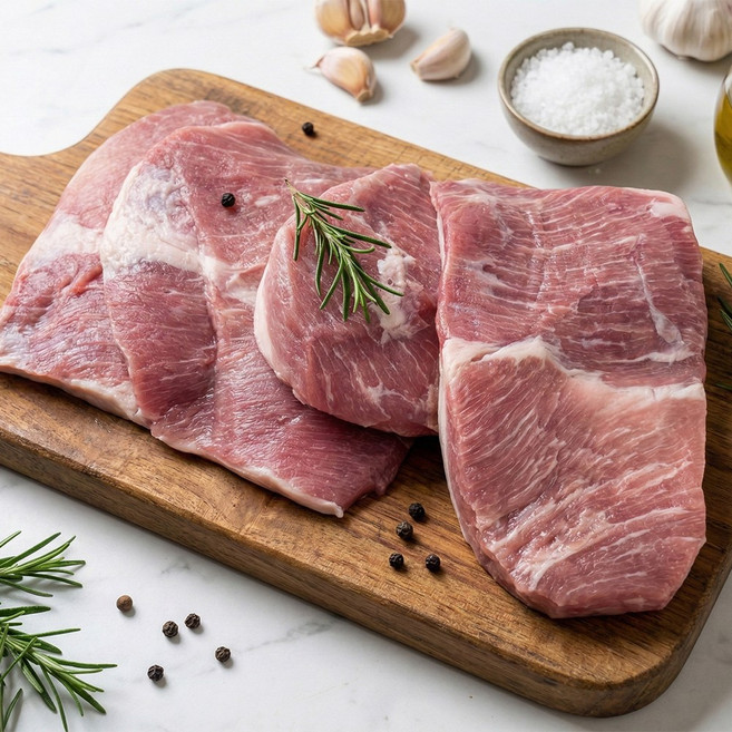 [잡내없는] 육즙가득 프리미엄 통 가브리살 수육용 (등심덧살), 1개, 1kg