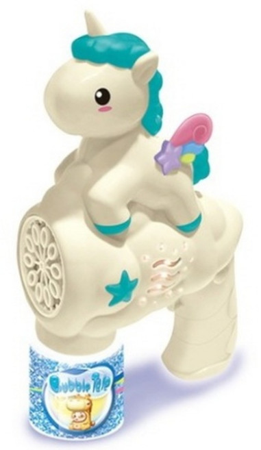 LED 유니콘 버블건 버블버블 색상 민트 유니콘 자동 버블건 비눗방울 대량주문가능 대량 발사 버블건 대형 버블건 개틀링 버블건