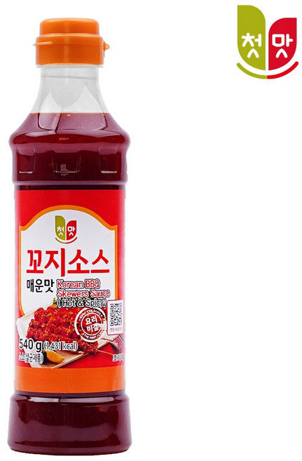 첫맛 꼬지소스 매운맛, 540g, 1개