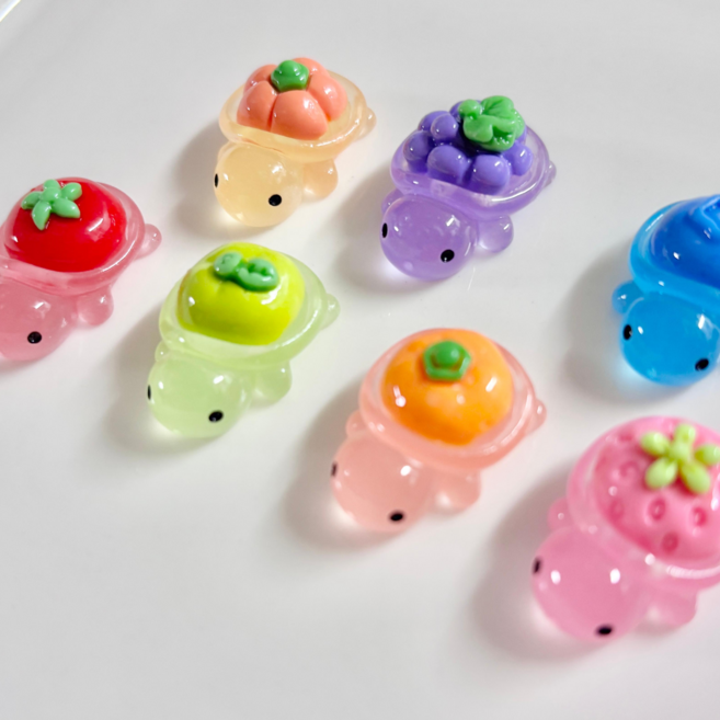 [주중당일출고] 행운 거북이 7개 세트 피규어 장식