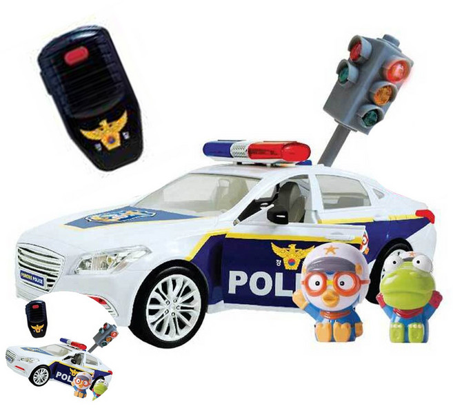 [구마누] 뽀로로경찰차 움직이는장난감 장난감경찰차 자동차장난감 ALL NEW 뽀로로 폴리스카