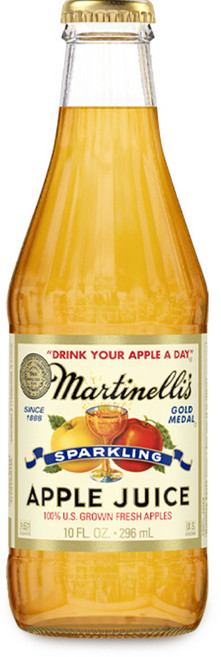 마르티넬리 골드메달 스파클링 애플주스, 296ml, 1개