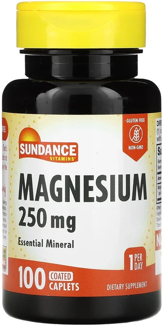 단백질 비타민 철분 마그내슘 칼슘 Sundance Vitamins 마그네슘 250mg 코팅 정제 100정 고루고루섭취해주세요, SundanceVitamins마그네슘250mg코팅정제1, 1개 - 쿠팡
