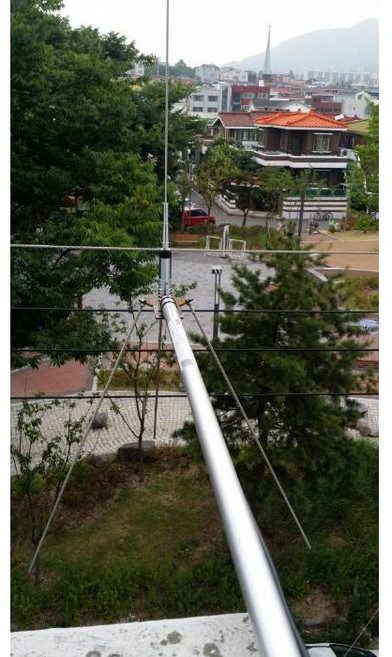 FM방송 라디오안테나 FM송신 수신안테나 고성능 FM 안테나 REDIAL FM93 N형 2.3M, 1개