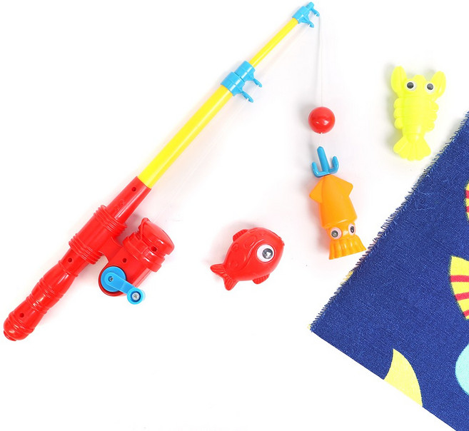 [창고대방출] 바다낚시 놀이세트 / 집중력강화 자석낚시놀이 장난감, 1개, 혼합색상