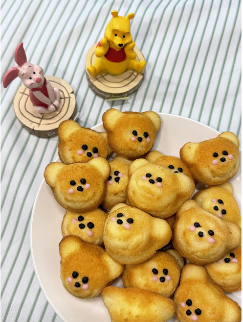 곰돌이 마들렌 수제마들렌 개별포장 냉동완제품 디저트 구움과자 간식 선물용 답례품, 30개, 25g