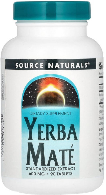 소스내추럴스 예르바 마테 600 mg 90 정, 90정, 1개