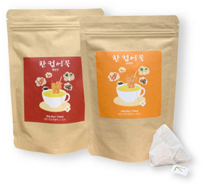 한컵어묵 오뎅 국물 티백 육수, 1세트, 4g