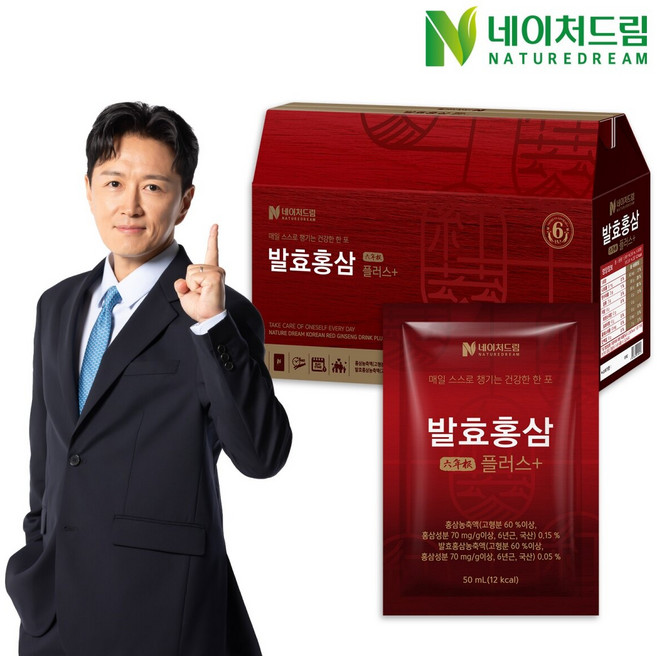 네이처드림 발효홍삼 플러스 30p, 1.5L, 1개