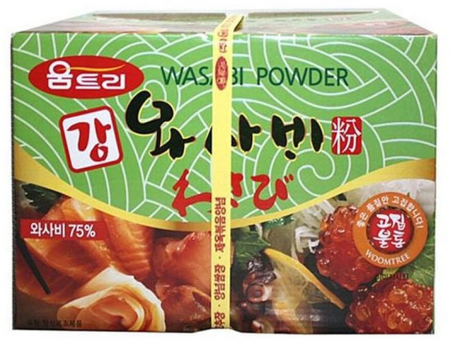 움트리 와사비 강와사비분 200g 10개, 1개