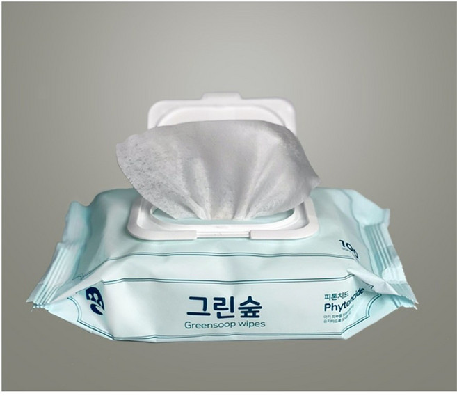 고로 캡형 국산 고급 유아용 물티슈 6단계 정수 안심 피톤치드