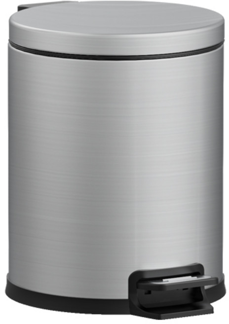 쓰레기 통 기저귀 쓰레기 통 상업용 사무실 건물을 위한 스테인리스 소음이 없는 페달 쓰레기 통 매트 백색, 모래 강철