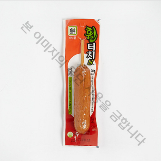 대림선 휠터치s소시지핫바, 1개, 70g