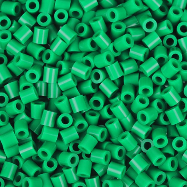 컬러비즈 펄러비즈 리필 5mm/50g 부자재 패키지 완벽구성, [선택1]컬러비즈_36-형광초록/5mm_50g